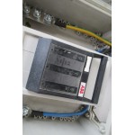 Installatiekast  ABB incl 2x zekeringhouder 160 Ampere.